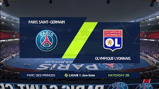 FIFA 23 | Paris Saint-Germain vs Olympique Lyonnais - Parc Des Princes | Gameplay