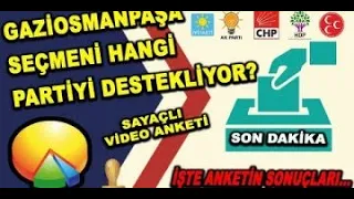 (SAYAÇLI SEÇİM ANKETİ)BU PAZAR SEÇİM OLSA HANGİ PARTİYE OY VERECEKLER( TAM HALİ ÖZEL KANALIMIZDA)