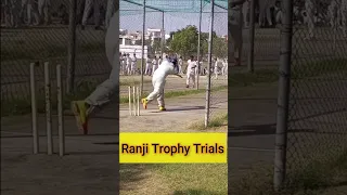 Ranji Trophy Trials 2023-24 ❤🏏💥 #cricket #crickettrials