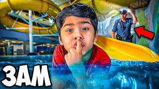 I Snuck Into a Water Park OVERNIGHT!