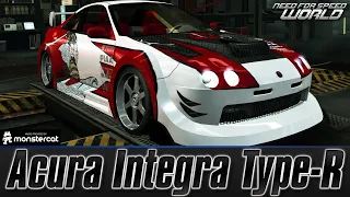 Need For Speed World - Acura Integra Type-R | A-Class | VORTEX LEGEND