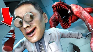 4 SCP И ХАОС VS 1 УЧЁНЫЙ С SCP 207! SCP: SECRET LABORATORY!