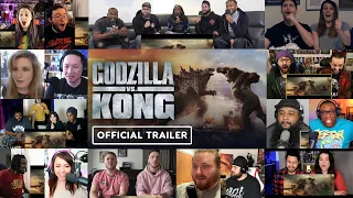 Godzilla Vs Kong Trailer Reaction Mashup & Review