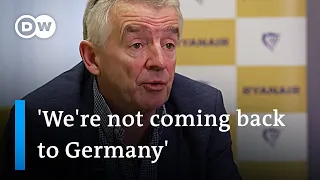 Ryanair CEO says Germany is losing out because of high airline fees | DW News