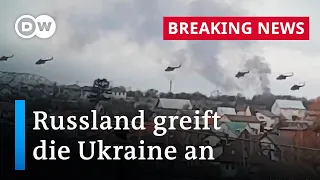 Angriff auf die Ukraine | DW Nachrichten