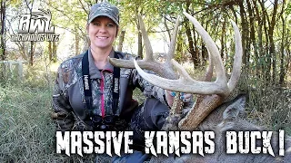 Massive Kansas Bow Buck!