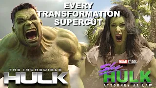 The Hulk: Every MCU Transformation Supercut