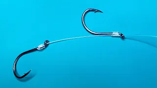 How to Snell Hooks: Tandem Fishing Hook Knots (Quick and Easy Tie)