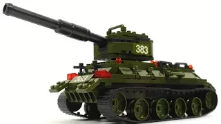 Build Your Own Lego Tank: Unboxing Gorod Masterov 8826 tank