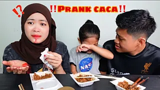 PRANK CACA SAMPAI NANGIS,MAKAN NATTO KELUAR DARAH🤣‼️