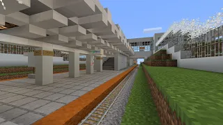 Новгородское метро в Minecraft. Станция Витка