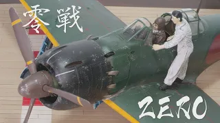 TAMIYA 1/32 Zero Fighter type 52 - Full build Compilation