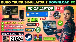 💻EURO TRUCK SIMULATOR 2 DOWNLOAD PC | HOW TO DOWNLOAD AND INSTALL EURO TRUCK SIMULATOR 2 PC & LAPTOP
