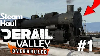 Derail Valley steam haul #1