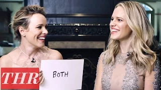 Rachel McAdams Plays 'How Well Do You Know?' with Sister Kayleen McAdams | THR Beauty Issue2016