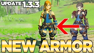 Update 1.3.3 Gets you a Xenoblade Chronicles 2 outfit in Breath of the Wild | Austin John Plays