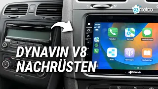 Dynavin D8 V8 Premium Einbau im VW Golf 6 | Apple CarPlay und Android Auto für den Golf 6