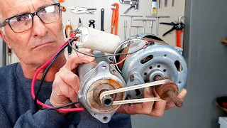 INFINITE ENERGY? Build a GENERATOR with 2 MOTORS