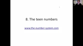 8 Place value story - The Teen Numbers (just the story)