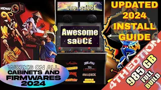 Legends Ultimate Arcade - 2024 Awesome Sauce Updated Install Guide - FIXED FOR ALL CABS & FIRMWARE!