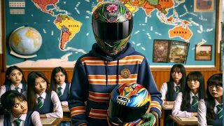 He's Too Handsome, He Wears Helmet To School To Avoid Shocking The Girls - Recap