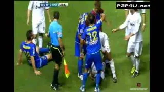 Levante Ud vs Real Madrid Fight