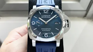 PANERAI 沛納海 PAM1313  Luminor Marina 44mm 三日動力儲存 P.9010自動上鏈機芯