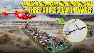 Three Gorges Dam sees largest flood peak since its construction, CCP hides the deadly truth