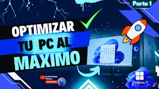 🚀Cómo limpiar, optimizar y acelerar mi pc sin programas para Windows 11 ✅ 2024 -- PARTE 1