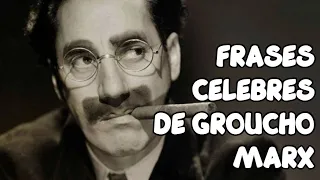 💡 Las 100 MEJORES Frases Célebres de Groucho Marx✔️ | En Español 🧠 De películas / Sobre el Humor