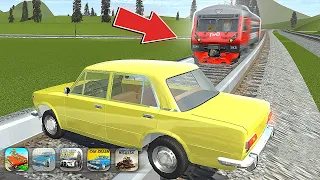 😬TRAIN ACCIDENTS IN MOBILE GAME