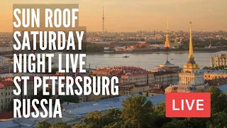 Stream Leaning Out of The SUN ROOF in St Petersburg, Russia on Saturday Night. LIVE