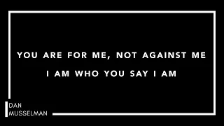 WHO YOU SAY I AM | Piano Instrumental with Lyrics | Hillsong Worship