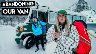 Abandoning our van in Norway (we made a HUGE mistake)