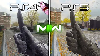 Modern Warfare 2 PS4 Graphics vs MW2 PS5 Graphics..