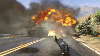 ❗Today Ukrainian Army commanders and Snipers Attack on Russian secret Military convoy | GTA 5