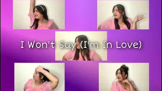 I Won't Say (I'm In Love) from Hercules | Jamie Sofia