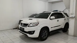 SOLD ❌ FORTUNER G TRD AT 2013 BENSIN KM LOW