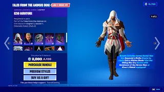 Fortnite Item Shop 4/7/2022 *FINALLY* NEW ASSASSINS CREED SET