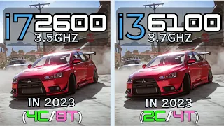 i7 2600 vs i3 6100 Tested in 12 Games (2023) | 1080p