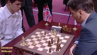 SPEED CHESS AT ITS BEST | Carlsen vs Morozevich, Kazakhstan (2012) | SKYEchess