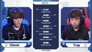 [2019 GSL S2] Ro.4 Match1 Part.1 Classic vs Trap