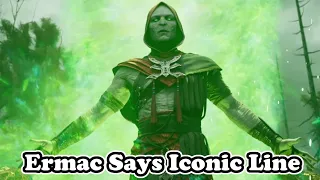 Ermac Says "We Are Many You Are One" MK1 VS MK9 Vs MKX