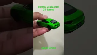 Bentley Continental GT Speed 2022 Apple Green #minigt #bentley #continentalgt #applegreen #diecast