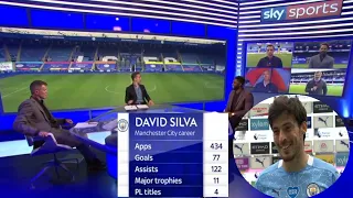 David Silva : He's a Premier League legend! - Neville, Keane, Richards, Carra & Redknapp Reactions