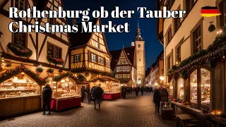 🇩🇪 Enchanting Christmas Market 2023 🎄: Rothenburg, Germany's Must-Visit Winter Destination 🌍🎁