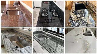 50+ Kitchen Countertop Granite Design || Kitchen Granite Design || Granite Kitchen Design || 2023