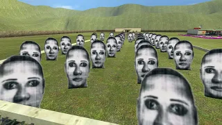 TOO MUCH CURSED FACE NEXTBOTS in Garry's Mod ?! ( Part 2 )