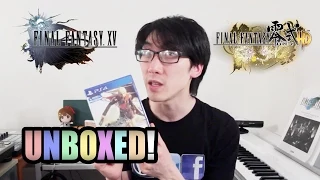 Final Fantasy Type Zero + FFXV Demo UNBOXED! + Gameplay preview