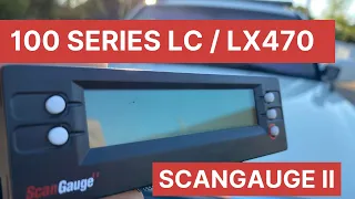 Scangauge 2 for the 100 Series Land Cruiser // #LX470 #100serieslandcruiser